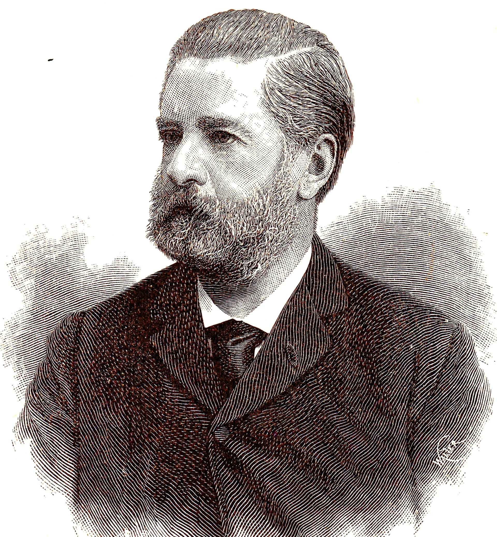 Portrait of Johan George Gleichman (1834–1906) – memorial page