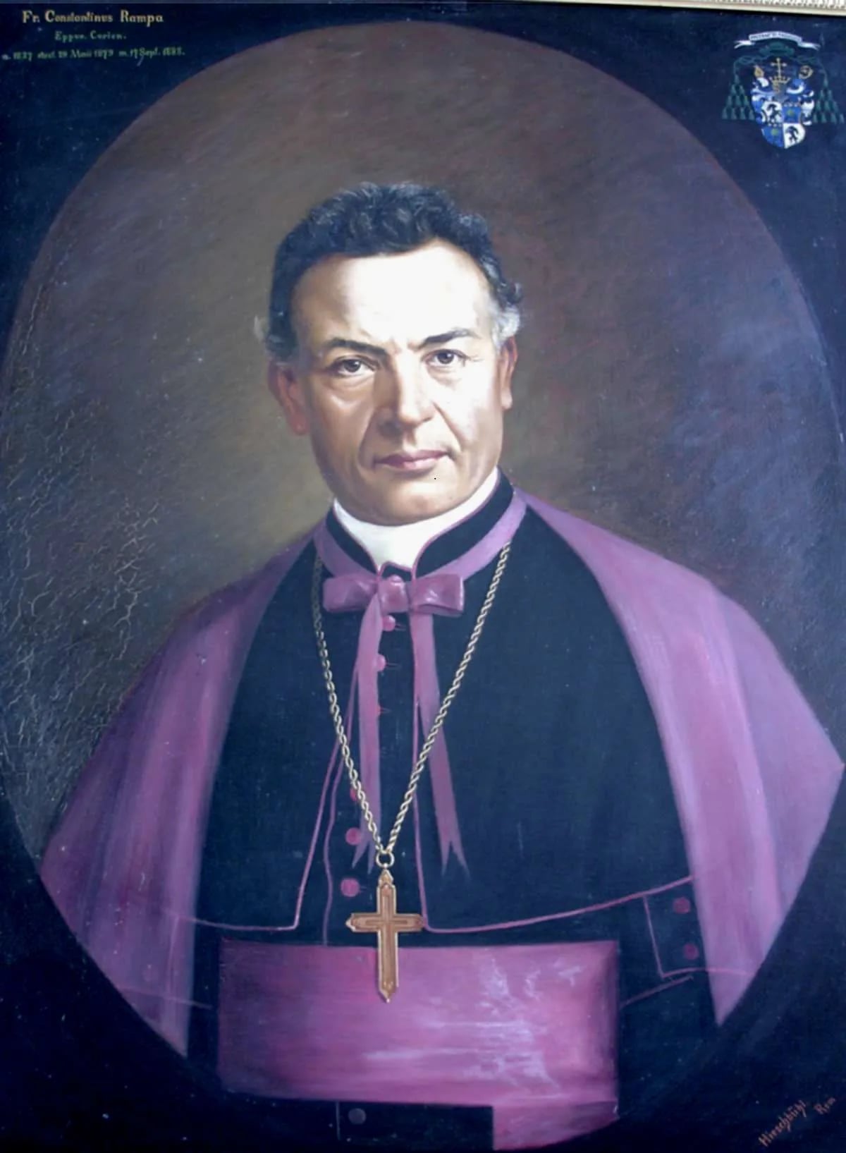 Portrait of Franz Konstantin Rampa (1837–1888) – memorial page
