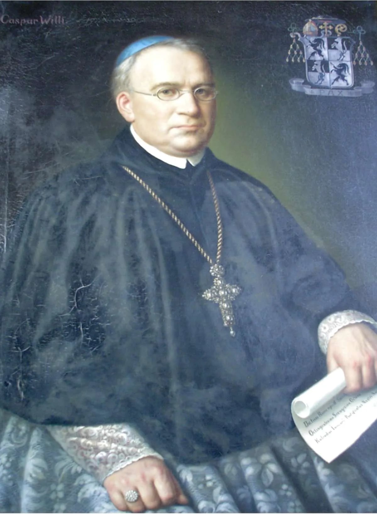 Porträt von Kaspar Willi (1823–1879) – Gedenkseite