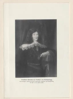 Portrait of Friedrich Christian Kielman von Kielmansegg (1639–1714) – memorial page