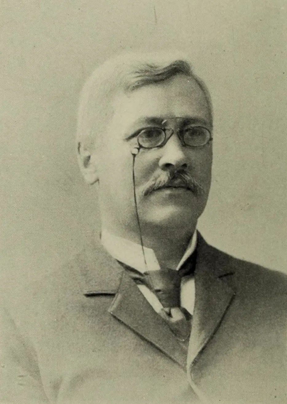 Portrait of Charles S. Hasting (1848–1932) – memorial page