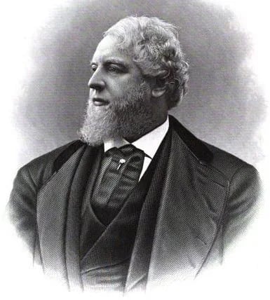 Porträt von Horace Henry Baxter (1818–1884) – Gedenkseite
