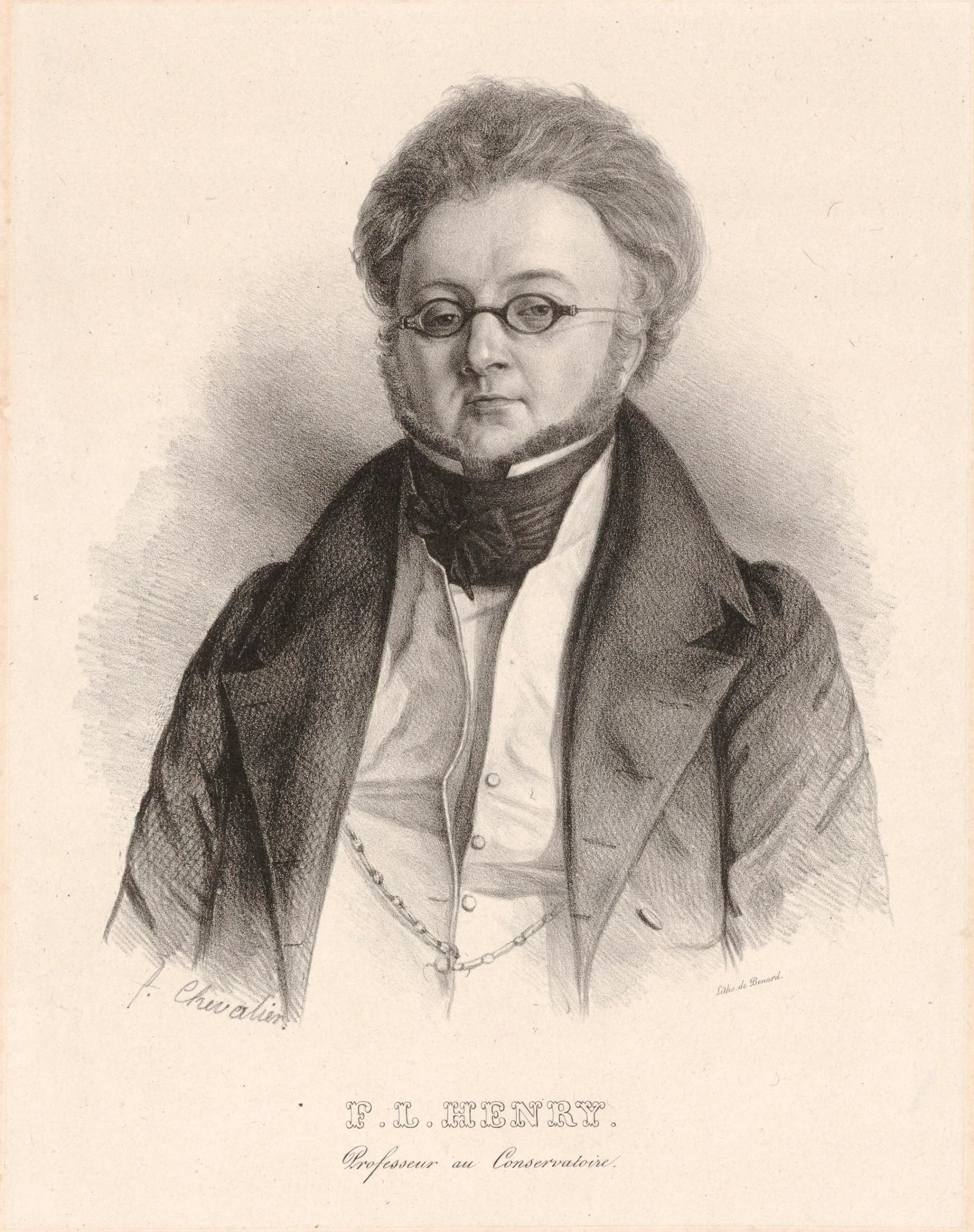 Portrait of François-Louis Henry (1786–1855) – memorial page