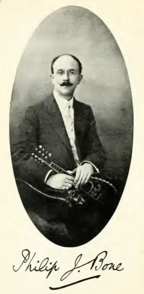 Portrait of Philip J. Bone (1873–1964) – memorial page