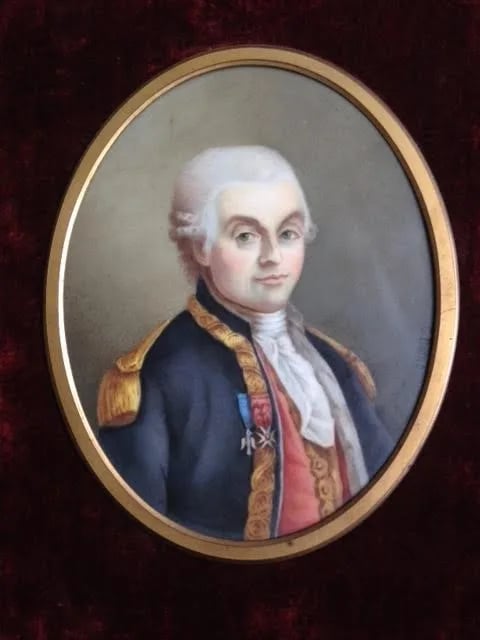 Portrait of Théobald René de Kergariou-Locmaria (1739–1795) – memorial page