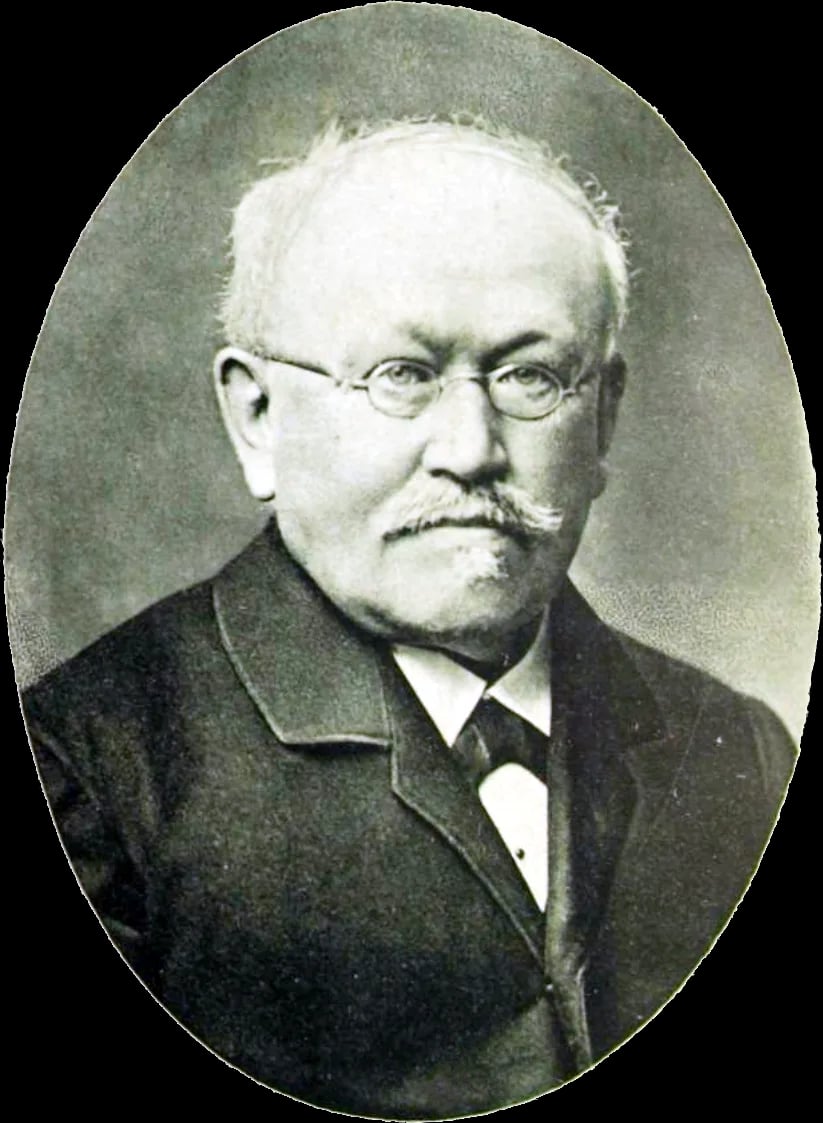 Porträt von Karl August Mosig von Aehrenfeld (1820–1898) – Gedenkseite