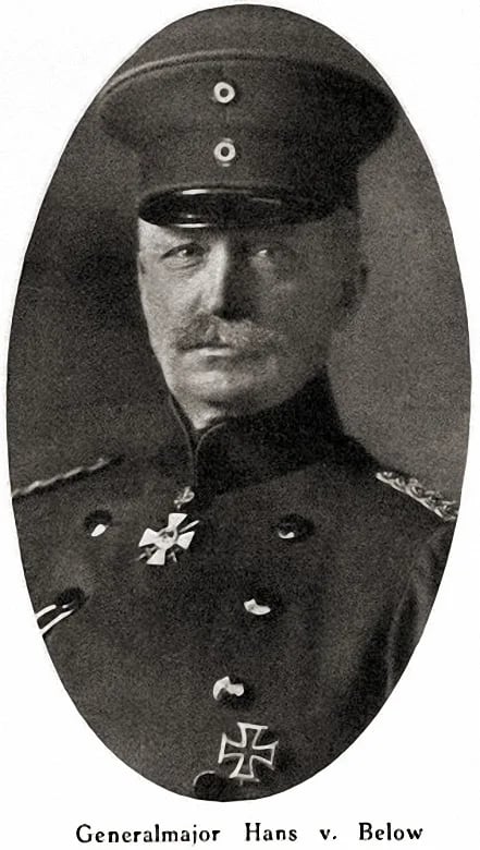 Portrait of Hans von Below (1862–1933) – memorial page
