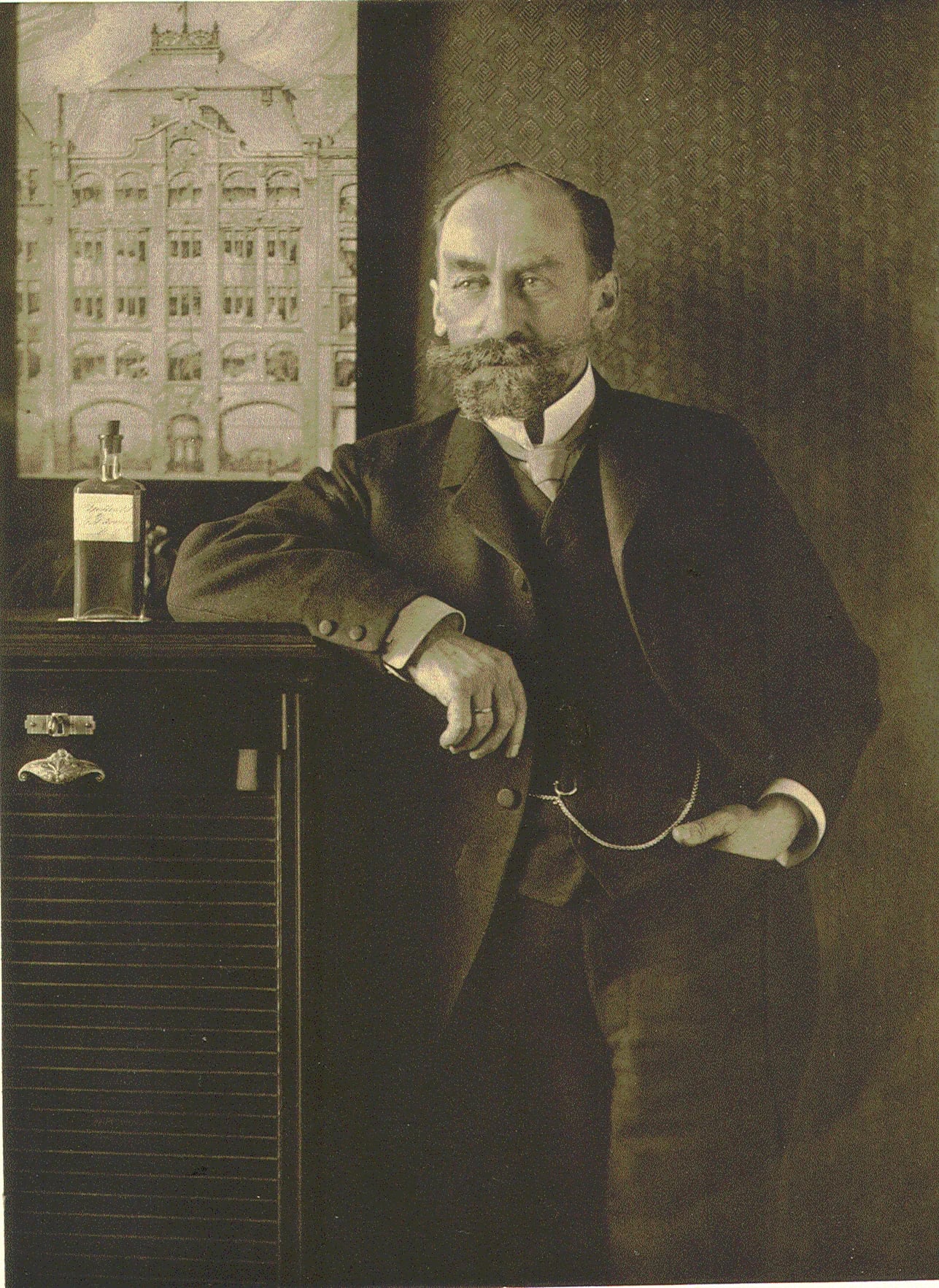Porträt von Max Albrecht (1851–1925) – Gedenkseite