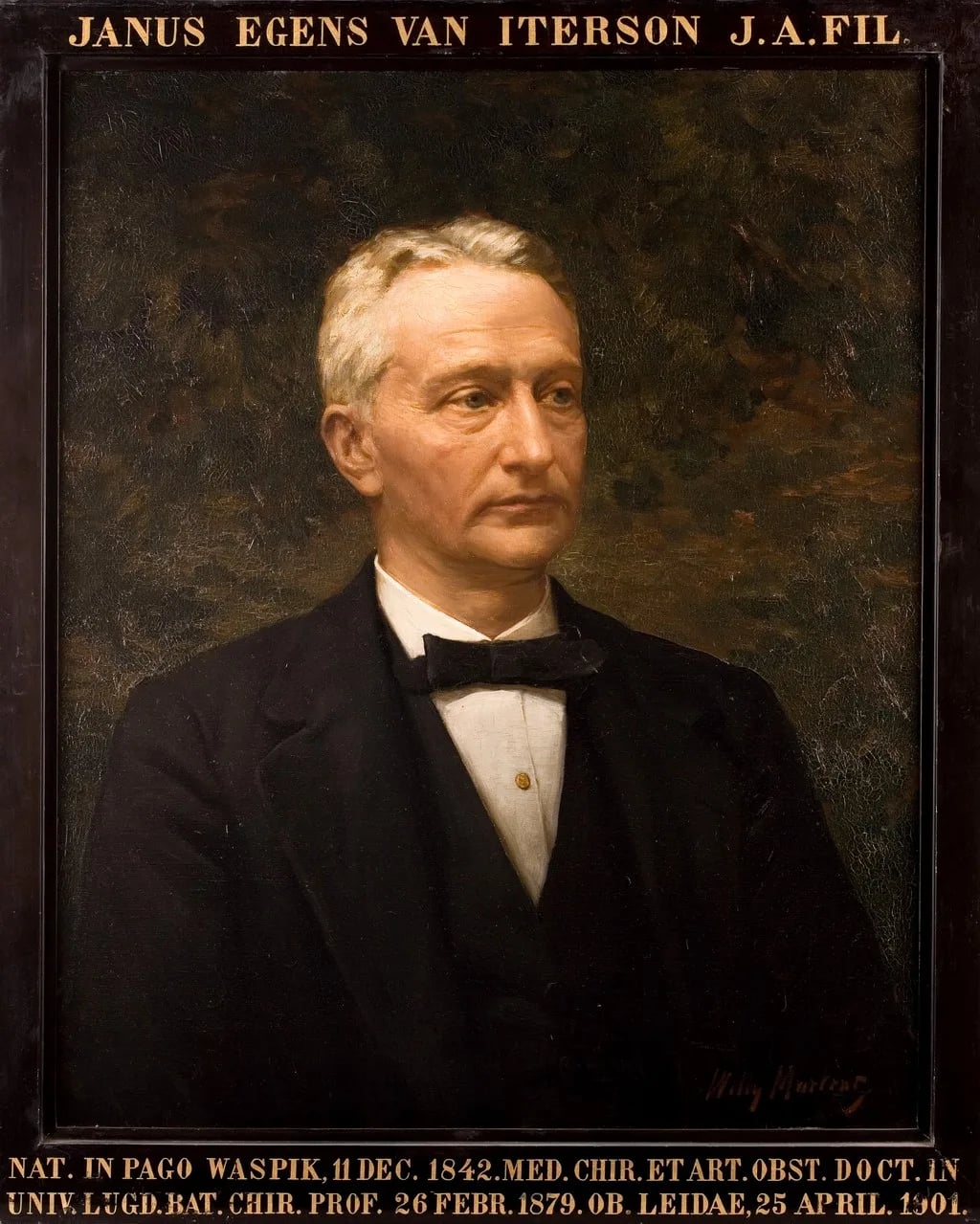 Portrait of Jan Egens van Iterson (1842–1901) – memorial page