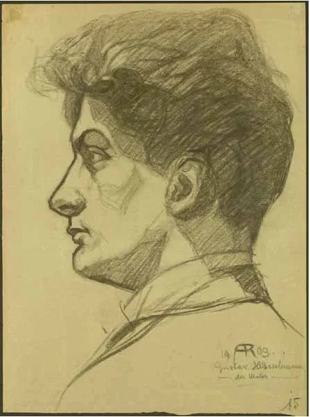 Porträt von Gustav Henselmann (1888–1964) – Gedenkseite