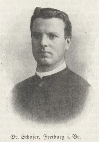 Porträt von Josef Schofer (1866–1930) – Gedenkseite