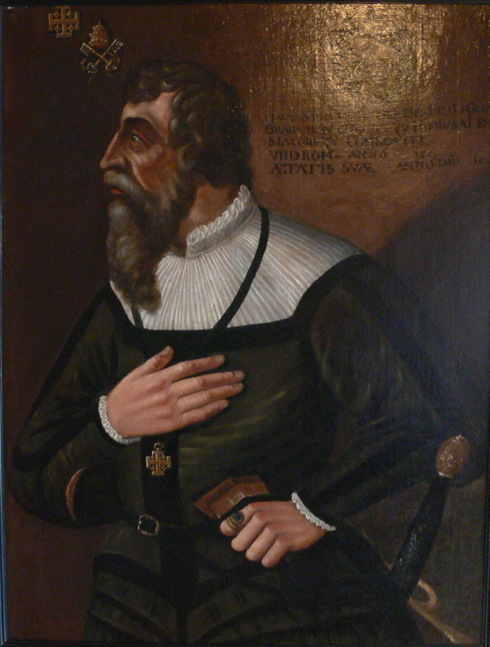 Porträt von Hans Stokar (1490–1556) – Gedenkseite