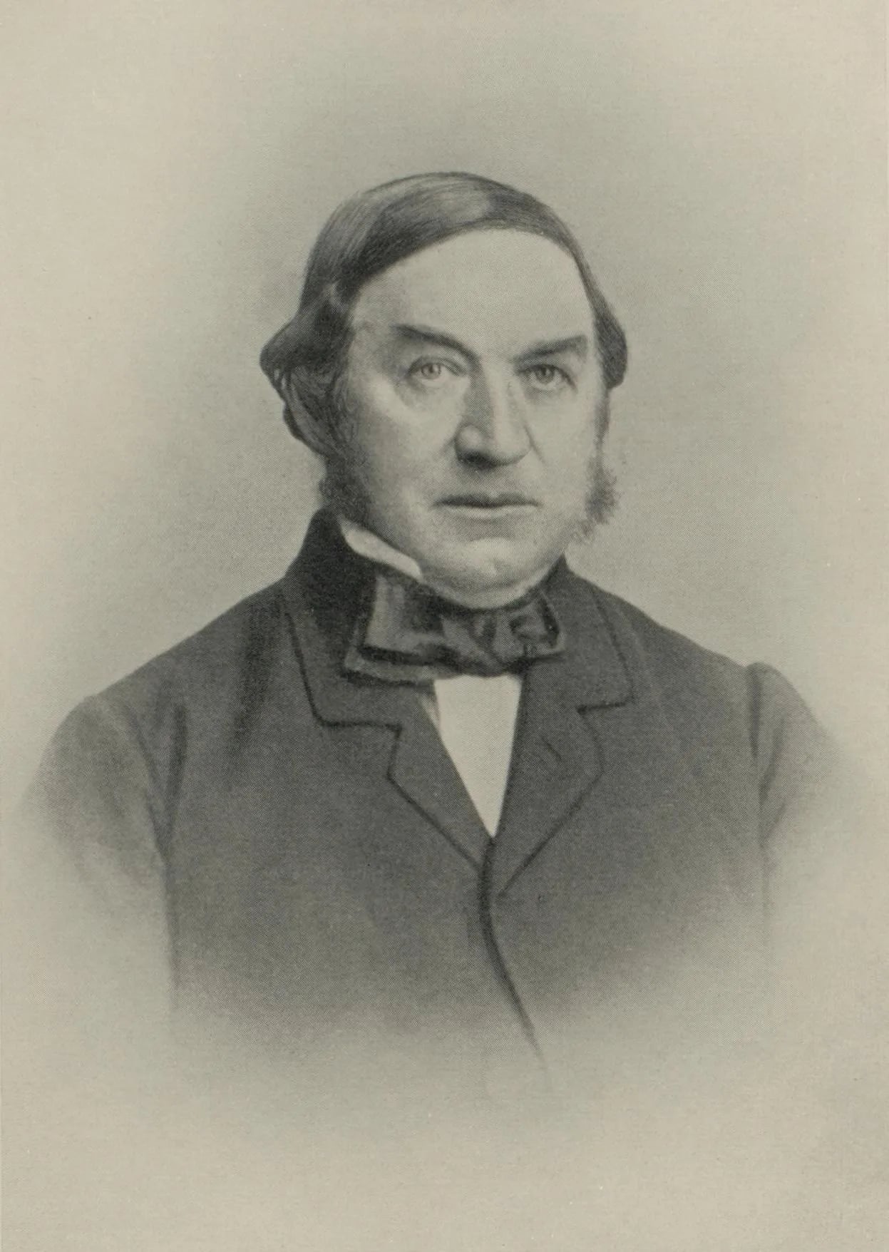 Porträt von Heinrich Friedrich Gottlob Flinsch (1802–1865) – Gedenkseite