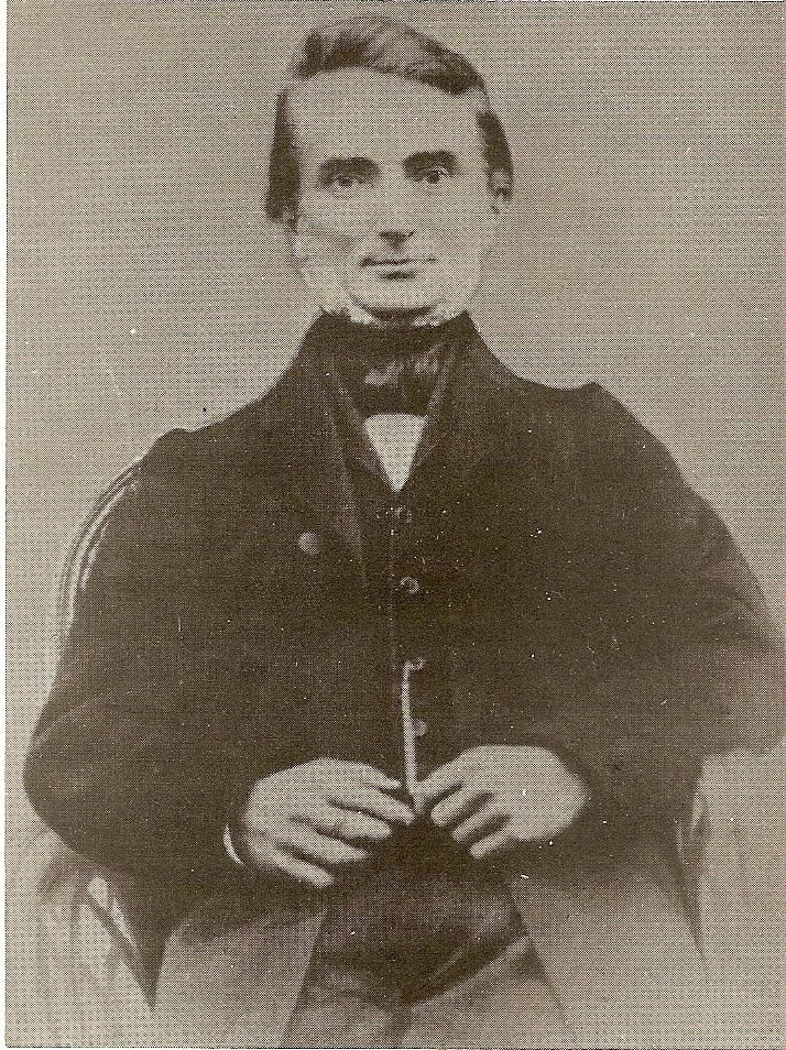 Porträt von Heinrich Joachim Versmann (1816–1866) – Gedenkseite
