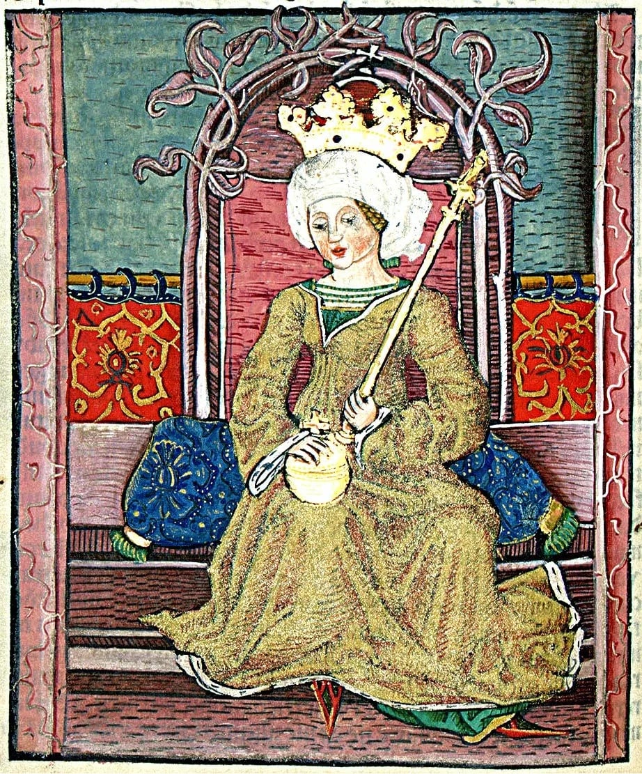 Portrait of Maria, Königin von Ungarn (1371–1395) – memorial page