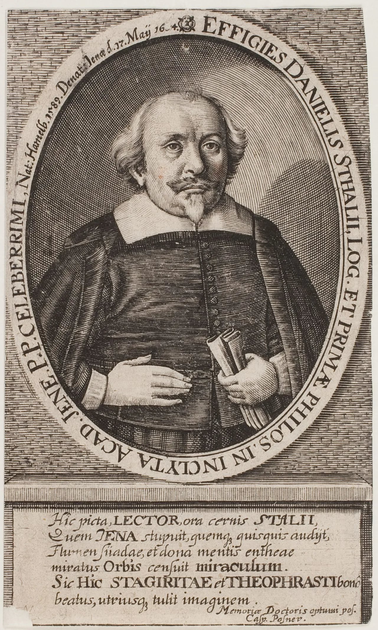 Porträt von Daniel Stahl (1589–1654) – Gedenkseite