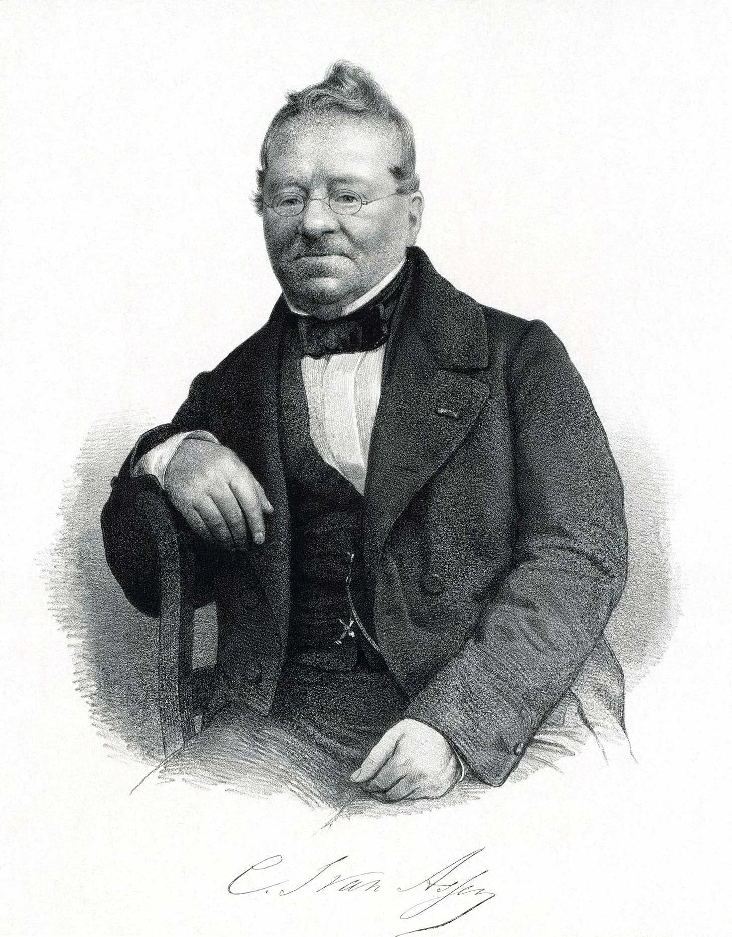 Portrait of Cornelis Jacobus van Assen (1788–1859) – memorial page