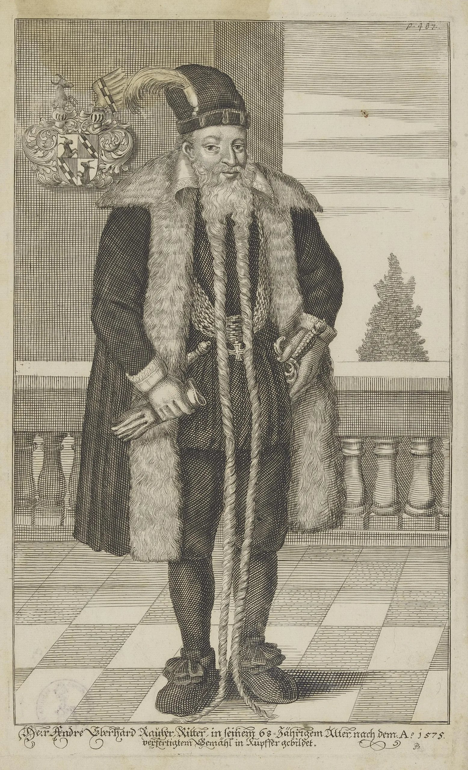 Portrait of Andreas Eberhard Rauber (1507–1575) – memorial page