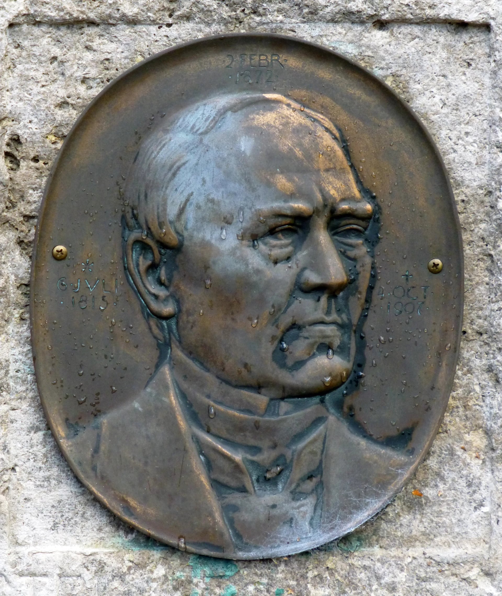 Portrait of Wilhelm Tangermann (1815–1907) – memorial page