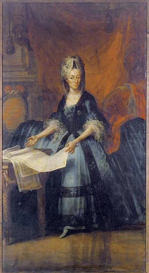 Porträt von Maria Karolina von Königsegg-Rothenfels (1707–1774) – Gedenkseite