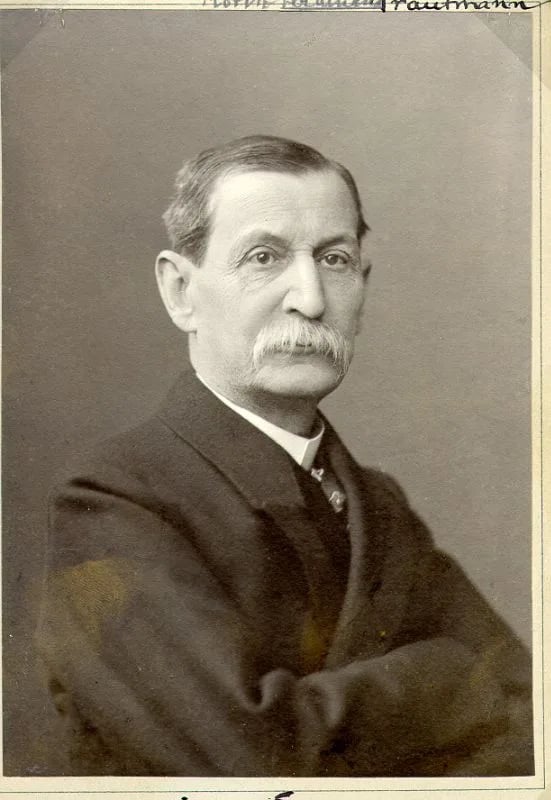 Portrait of Ferdinand Trautmann (1833–1902) – memorial page