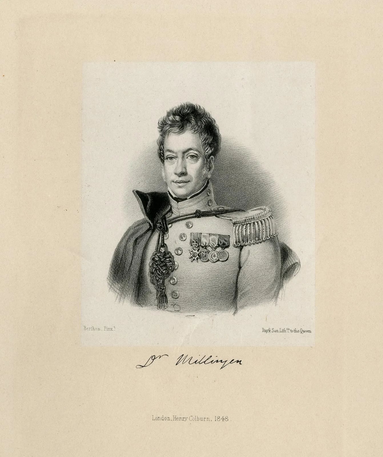Portrait of John Gideon Millingen (1782–1862) – memorial page