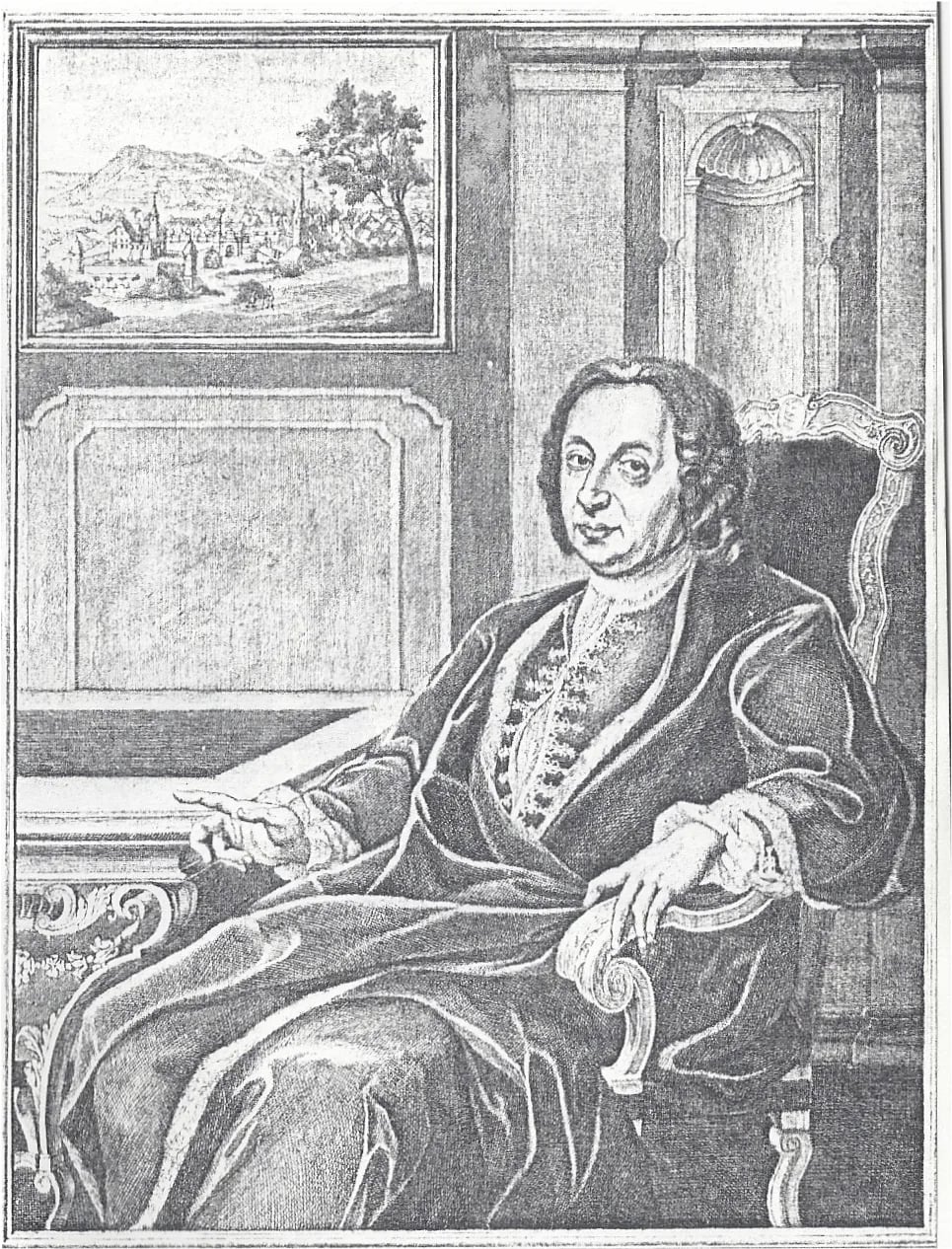 Portrait of Hieronymus Wilhelm Ebner von Eschenbach (1673–1752) – memorial page