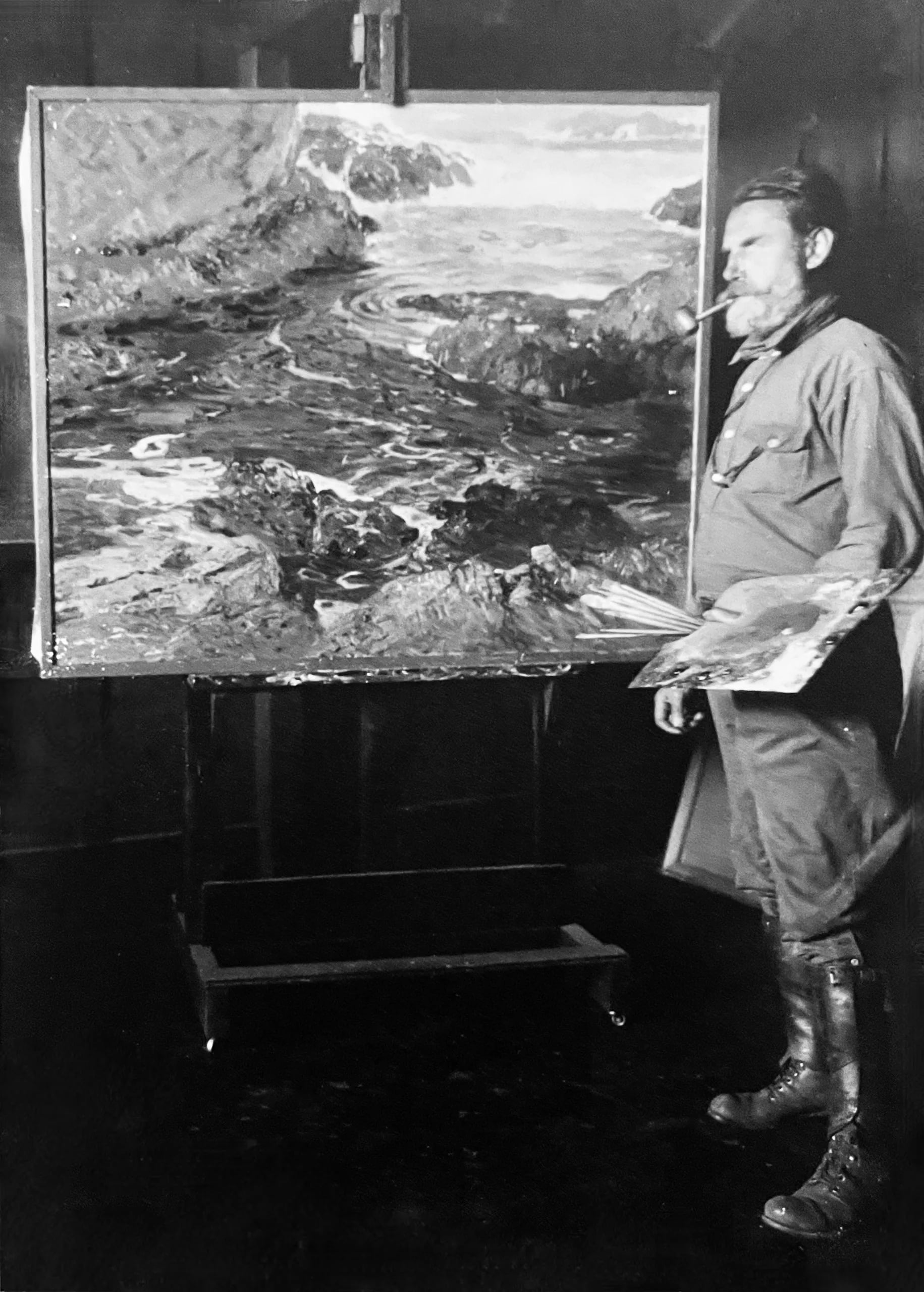 Portrait of William Frederic Ritschel (1864–1949) – memorial page