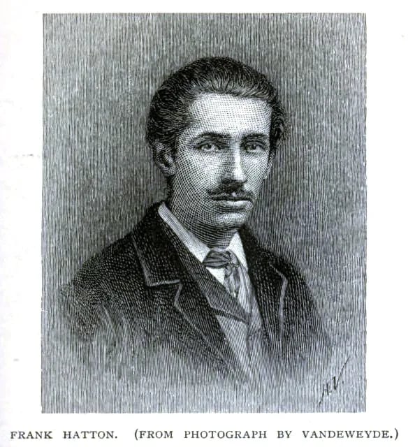 Porträt von Frank Hatton (1861–1883) – Gedenkseite