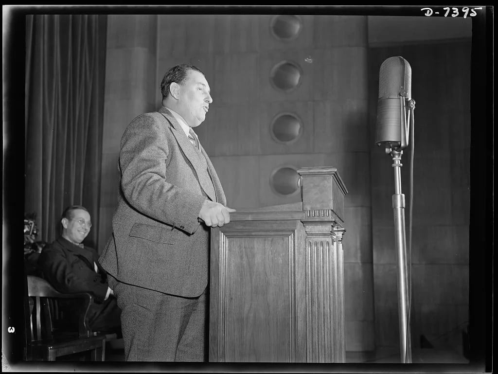Portrait of Leon Henderson (1895–1986) – memorial page