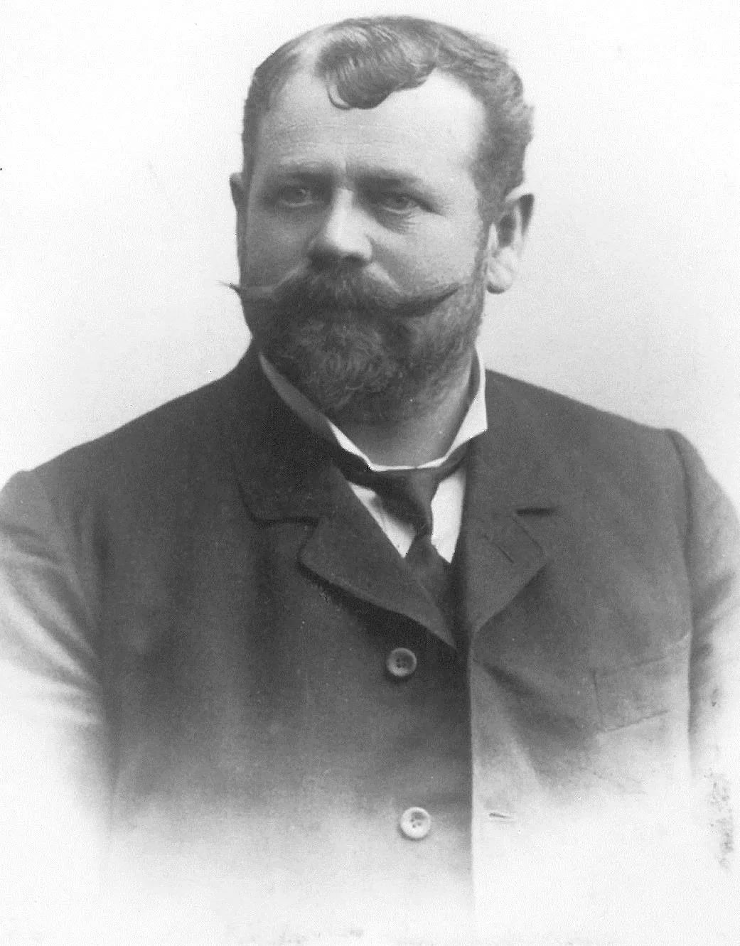 Porträt von Josef Mohn (1866–1931) – Gedenkseite
