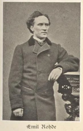 Porträt von Emil Rohde (1839–1913) – Gedenkseite
