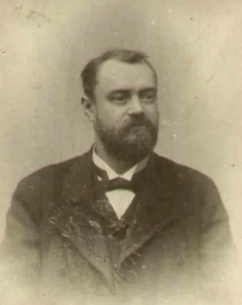 Porträt von Josef Hodek starší (1856–1927) – Gedenkseite