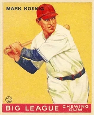Porträt von Mark Koenig (1904–1993) – Gedenkseite