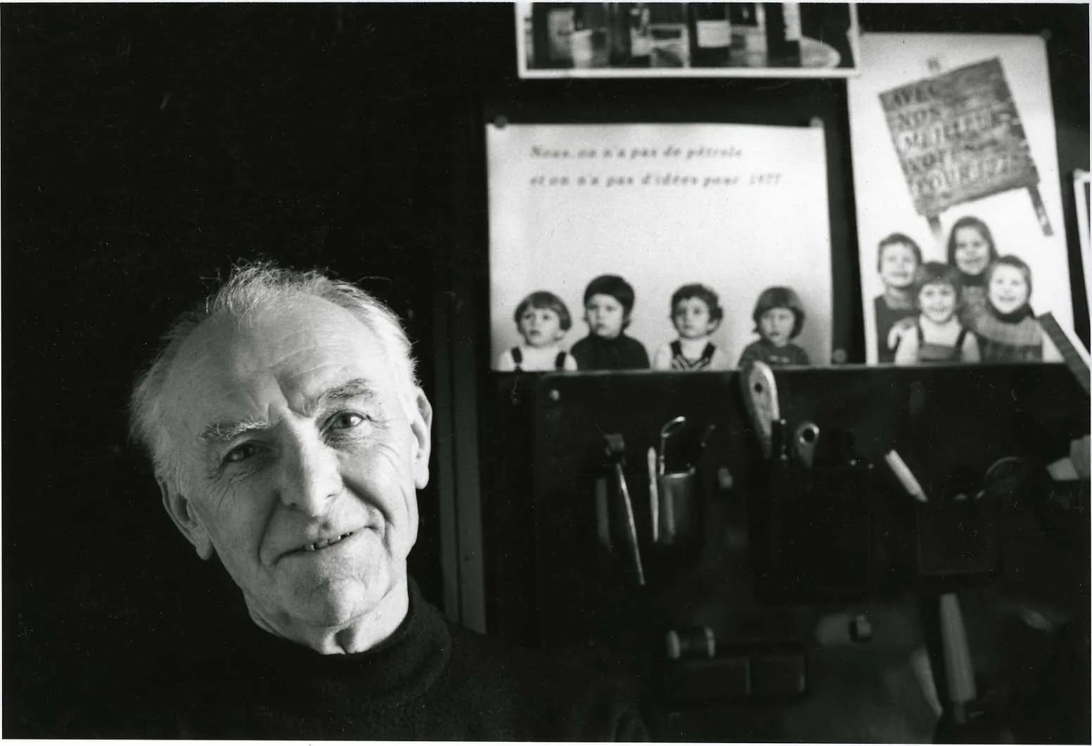 Porträt von Robert Doisneau (1912–1994) – Gedenkseite
