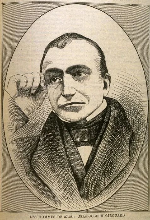 Portrait of Jean-Joseph Girouard (1794–1855) – memorial page