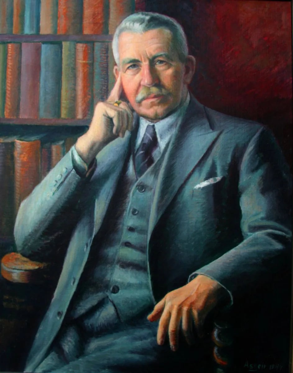 Portrait of Ágúst H. Bjarnason (1875–1952) – memorial page