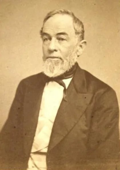 Portrait of John Catlin (1803–1874) – memorial page
