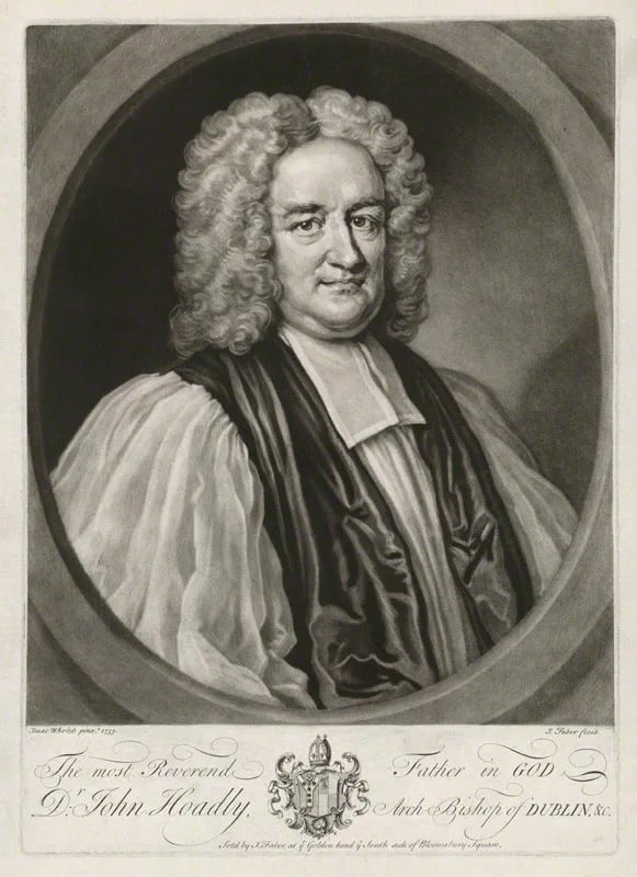 Portrait of John Hoadly (1678–1746) – memorial page