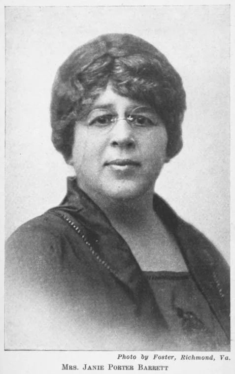 Portrait of Janie Porter Barrett (1865–1948) – memorial page