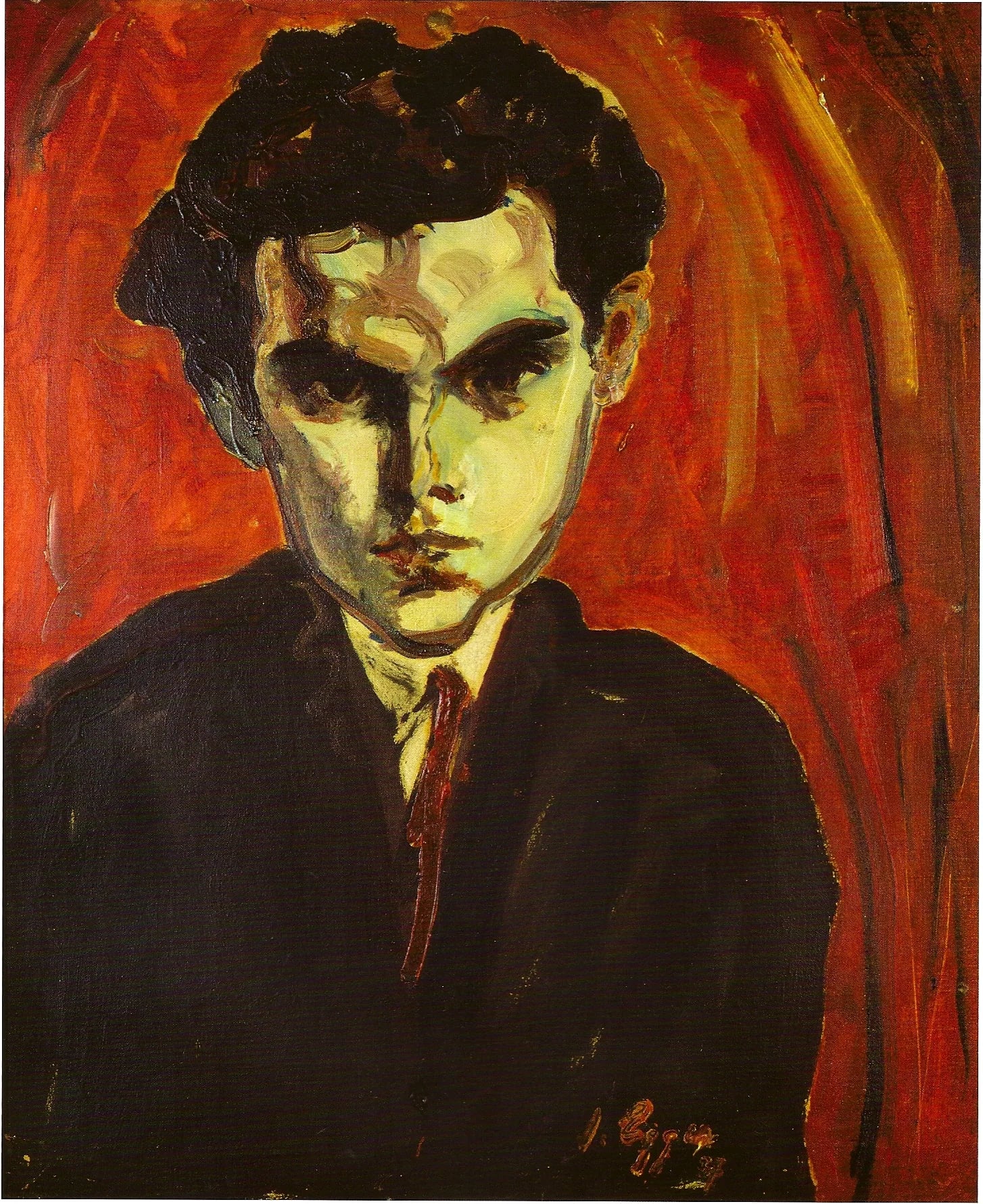 Porträt von Jean Egger (1897–1934) – Gedenkseite