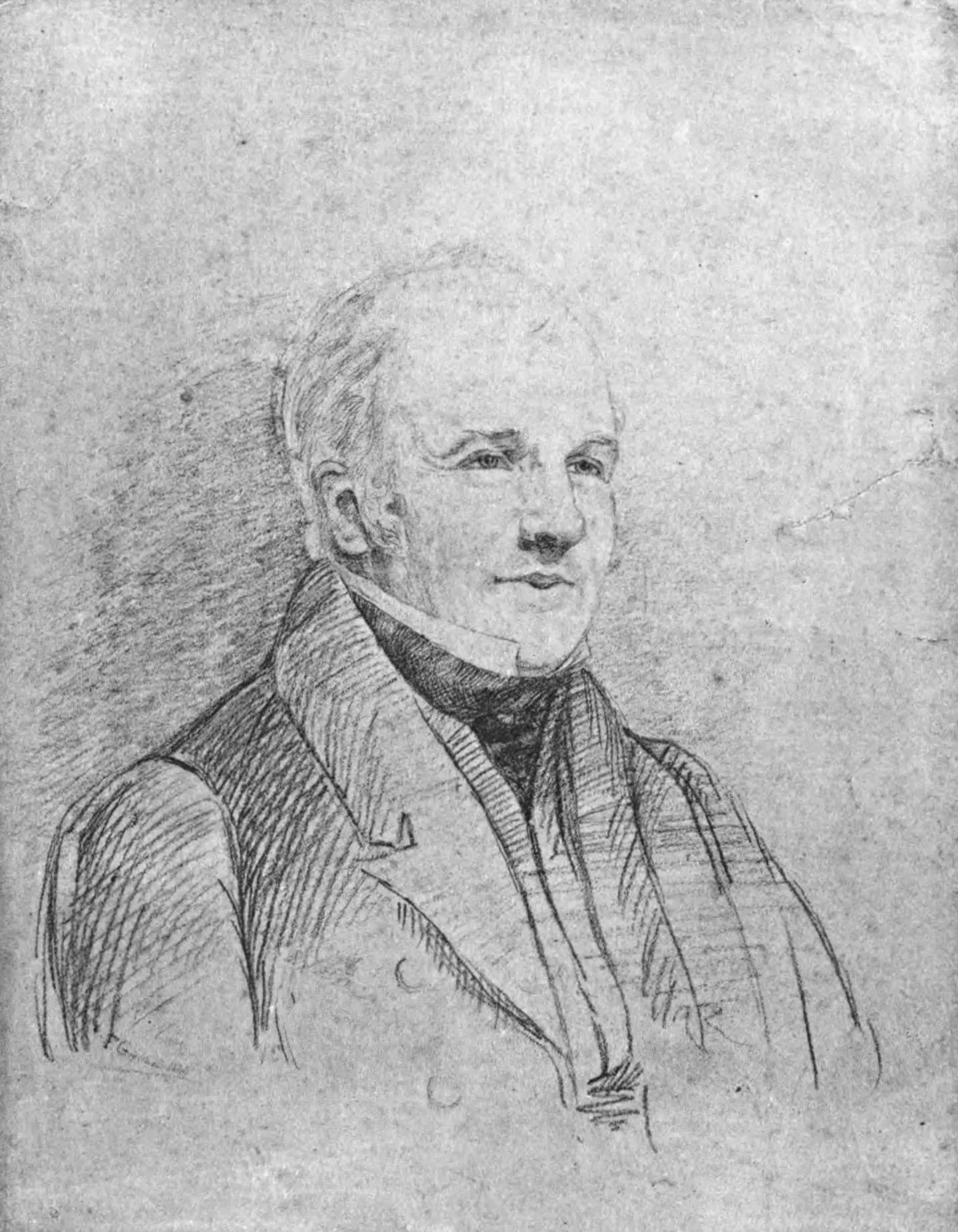 Portrait of John Nyren (1764–1837) – memorial page