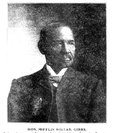 Porträt von Mifflin Wistar Gibbs (1823–1915) – Gedenkseite