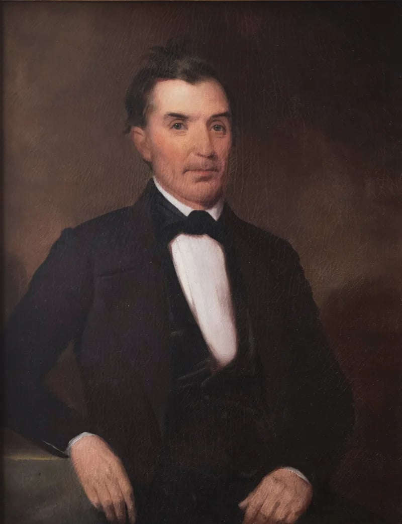 Porträt von Isaac Franklin (1789–1846) – Gedenkseite
