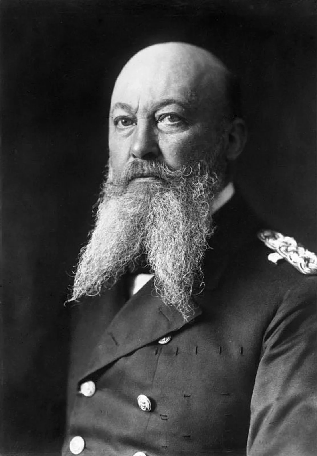 Porträt von Alfred von Tirpitz (1849–1930) – Gedenkseite