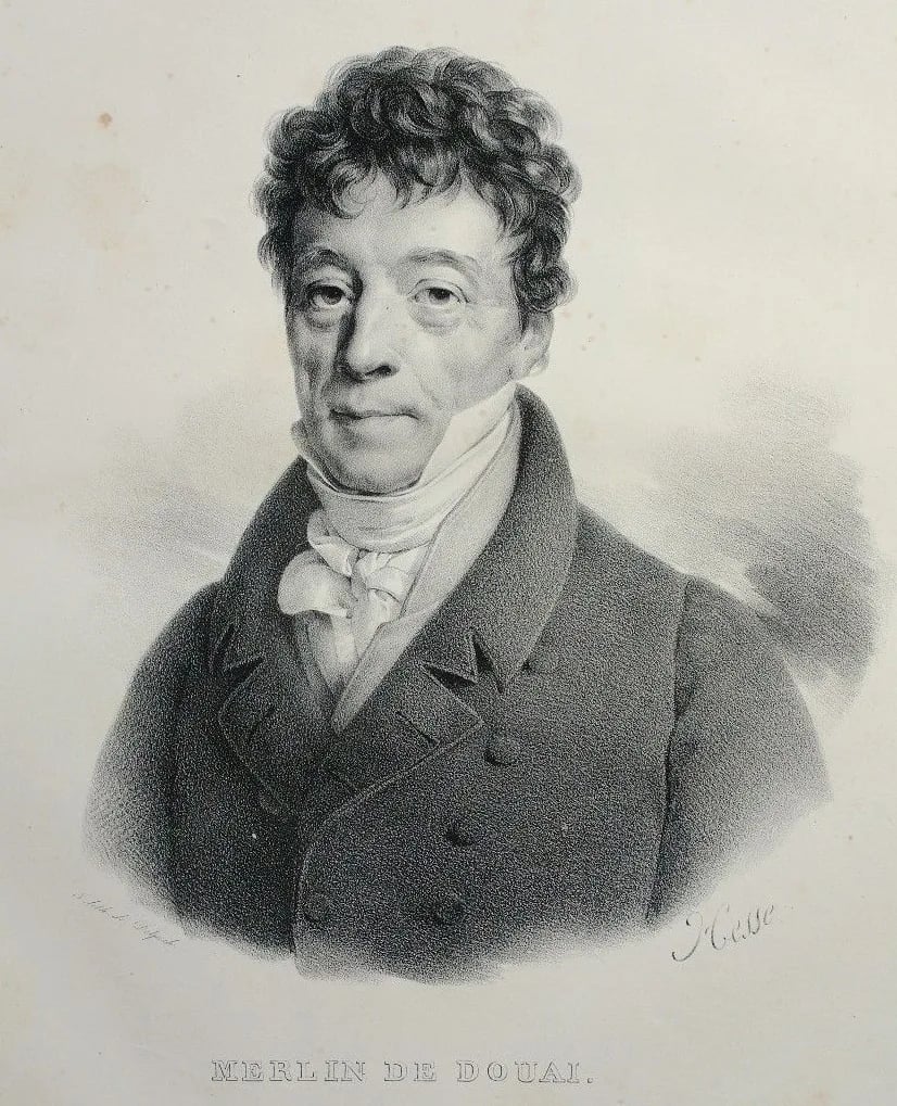 Porträt von Philippe-Antoine Merlin (1754–1838) – Gedenkseite