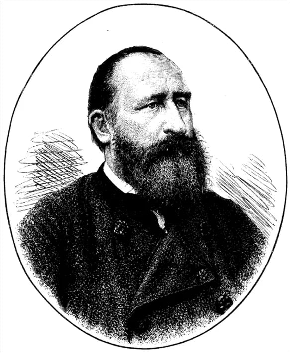 Porträt von Alfred Brehm (1829–1884) – Gedenkseite