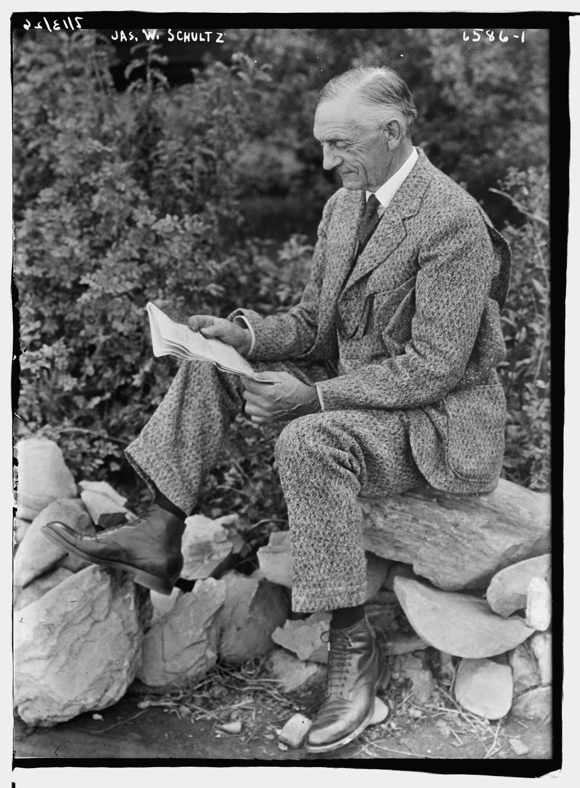 Portrait of James Willard Schultz (1859–1947) – memorial page