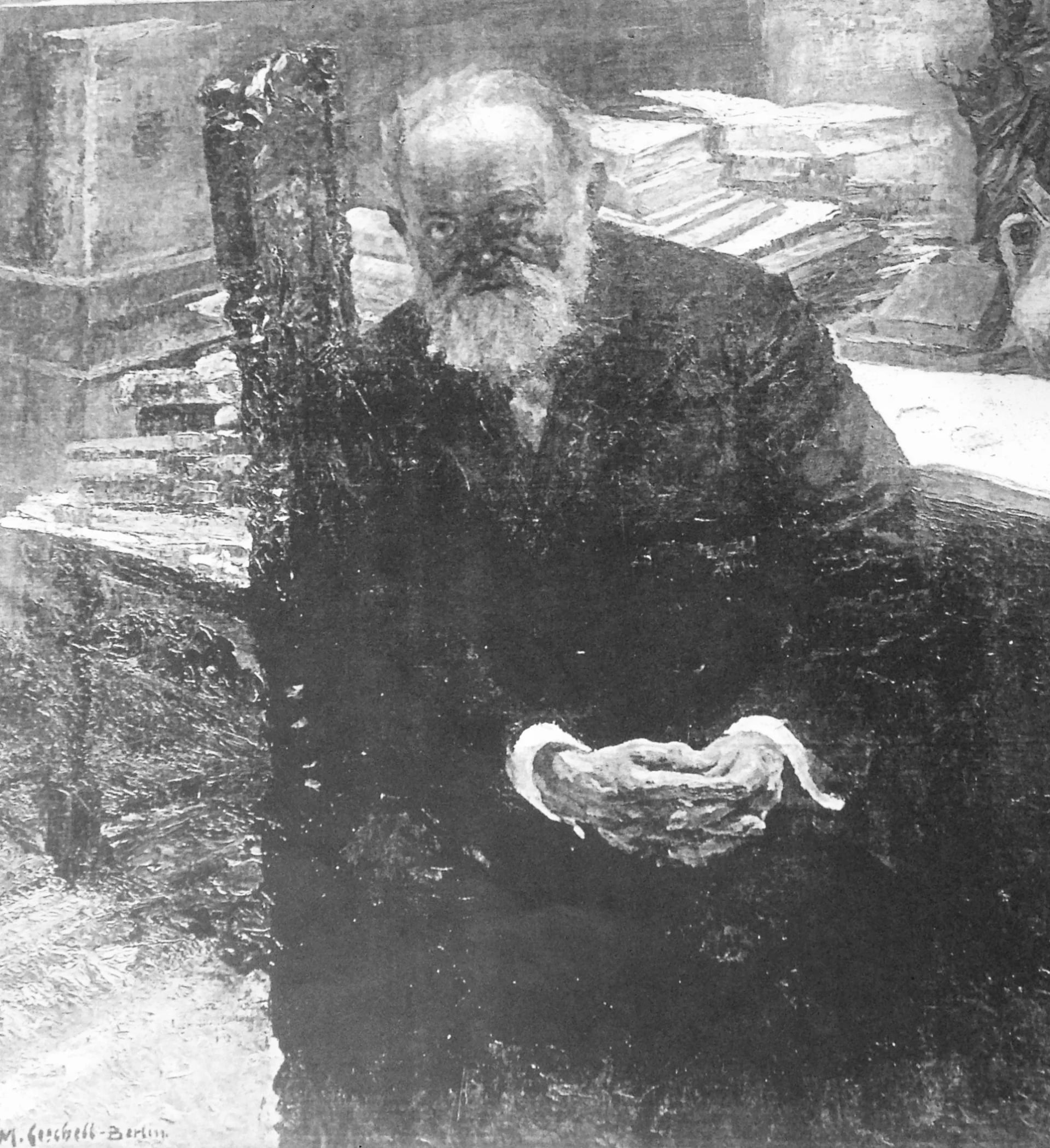 Porträt von Isidor Kastan (1840–1931) – Gedenkseite