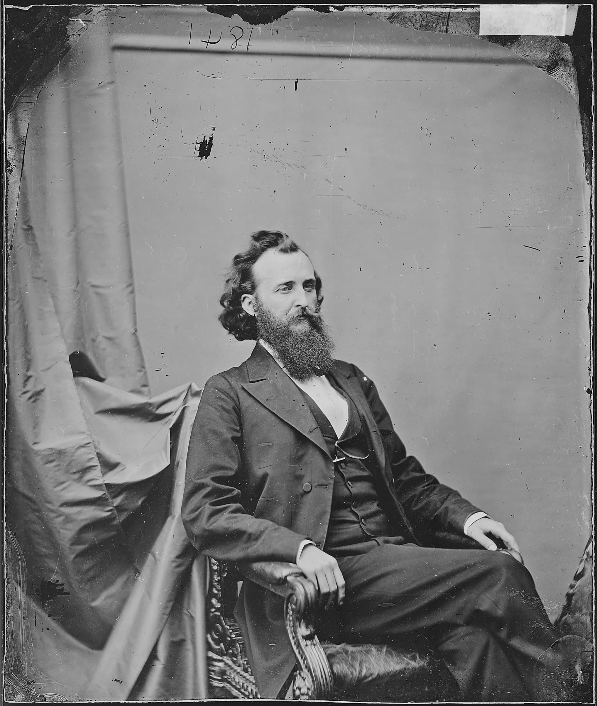 Porträt von Thomas Boles (1837–1905) – Gedenkseite